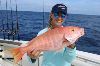 Bimini yelloweye snapper caught on chicken rig